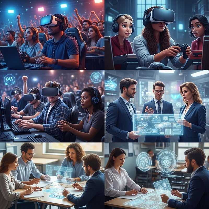 Visions of Future Gaming: VR, ESports, AI, Multi-Platform & Blockchain Visions of Future Gaming: VR, ESports, AI, Multi-Platform & Blockchain