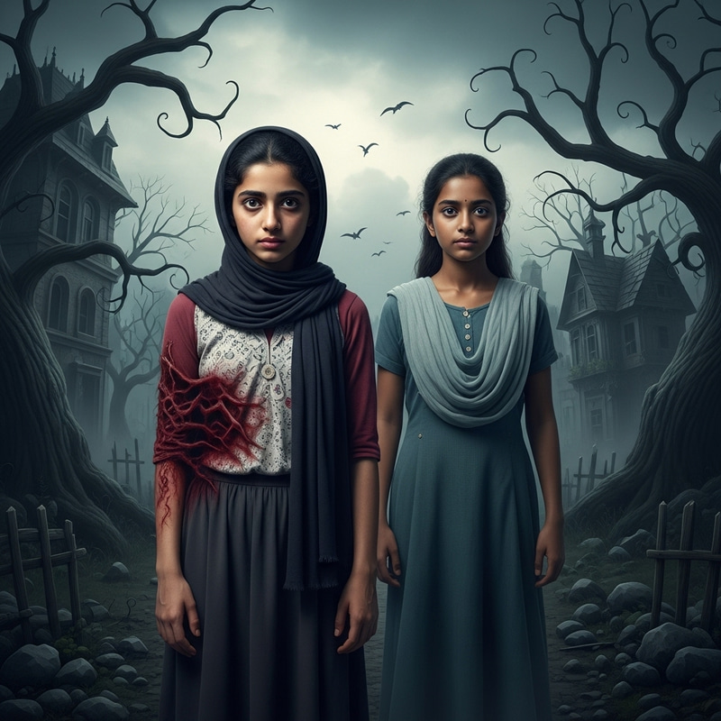 Supernatural Encounter: Possessed Girl and Haunting Ghost