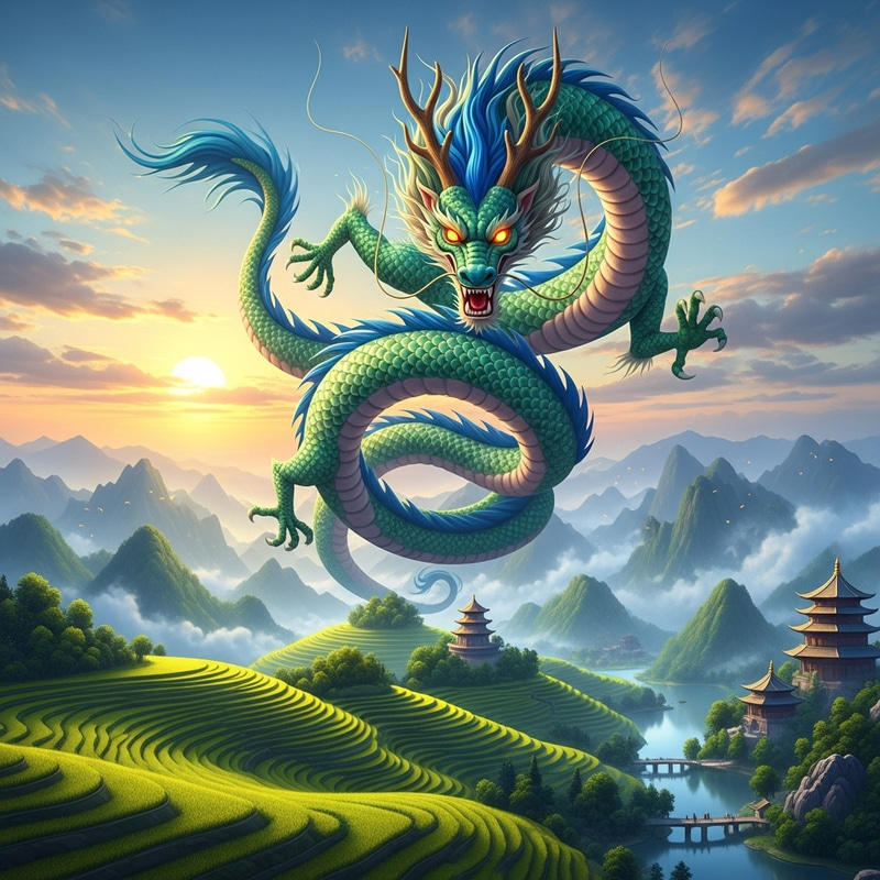 Majestic Dragon in China