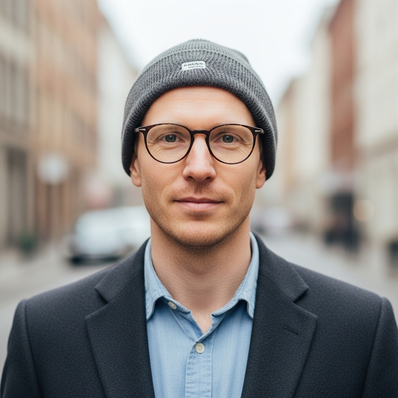 Calm Redhead Caucasian Man | Everyday Life Portrait Calm Redhead Caucasian Man | Everyday Life Portrait