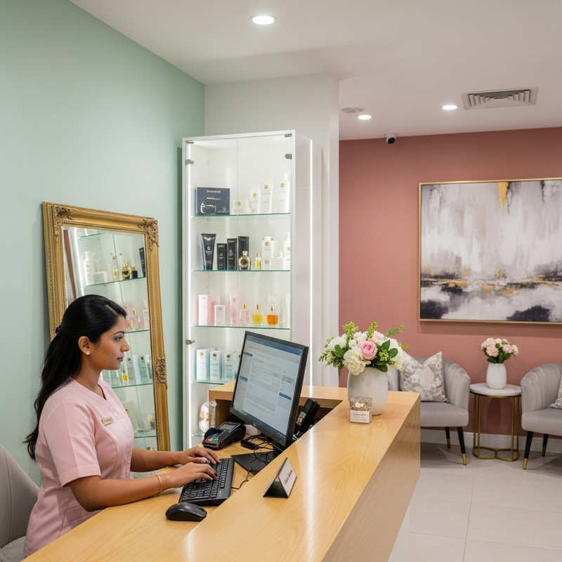 Beauty Salon Receptionist | Professional Staff at Chic Salon Beauty Salon Receptionist | Professional Staff at Chic Salon