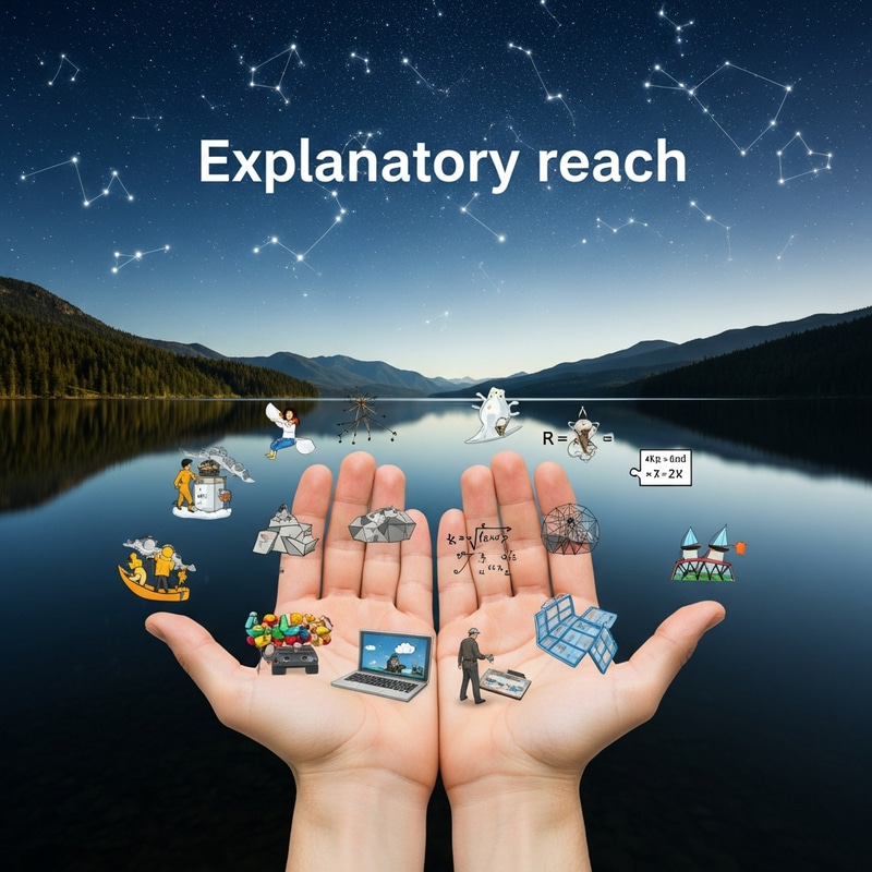 In-depth Explanatory Scope | Miniature Scenes & Serene Lake In-depth Explanatory Scope | Miniature Scenes & Serene Lake