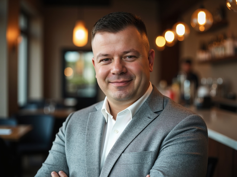 Chic NYC Cocktail Bar Model Headshot Chic NYC Cocktail Bar Model Headshot