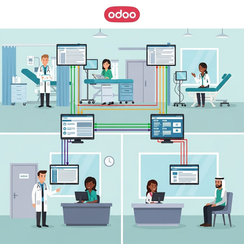 Odoo System Integration for Clinical Facilities
