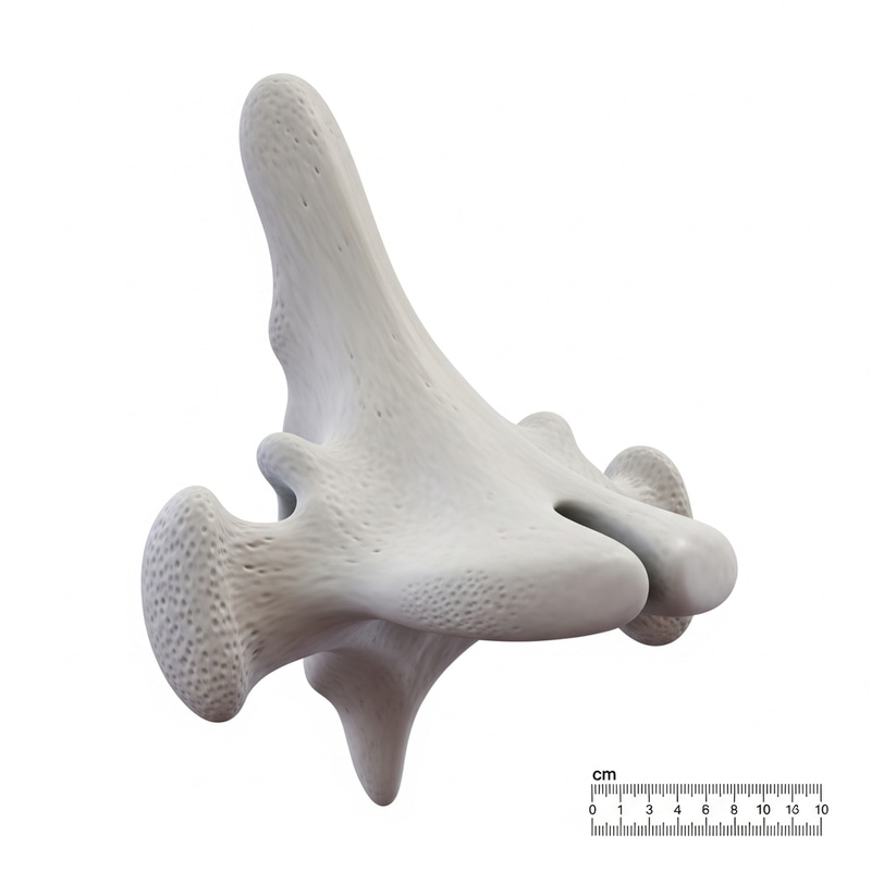 Human Vertebral Column Uncus Illustration