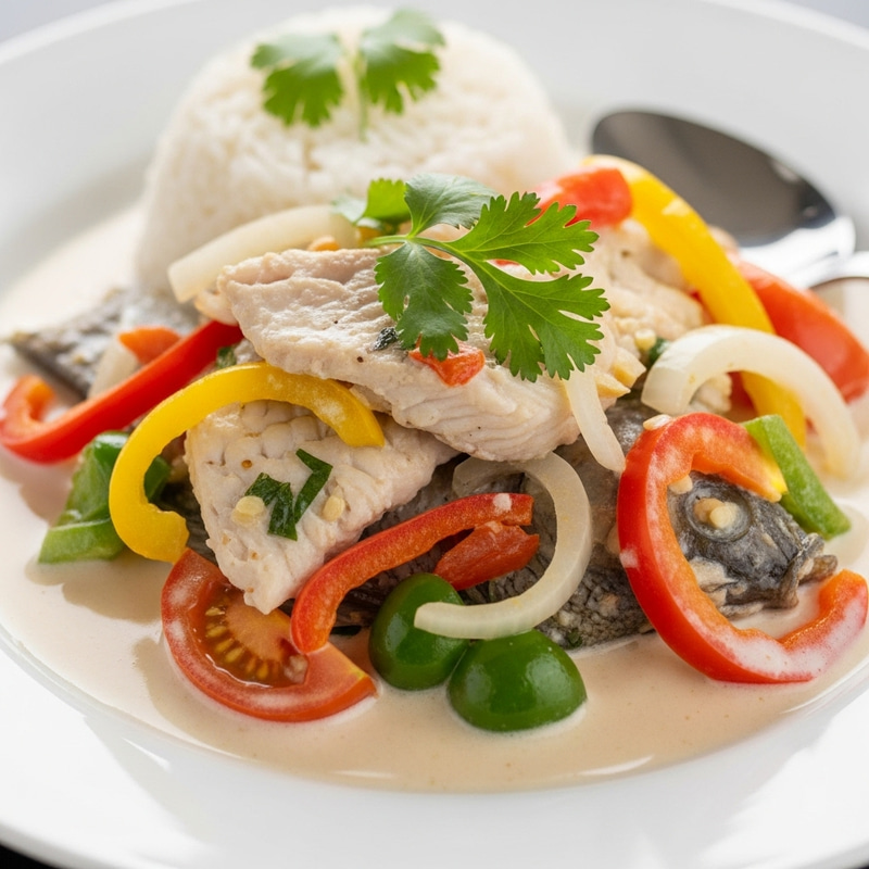 Ginataang Tilapia Recipe | Creamy Coconut Milk Fish Dish