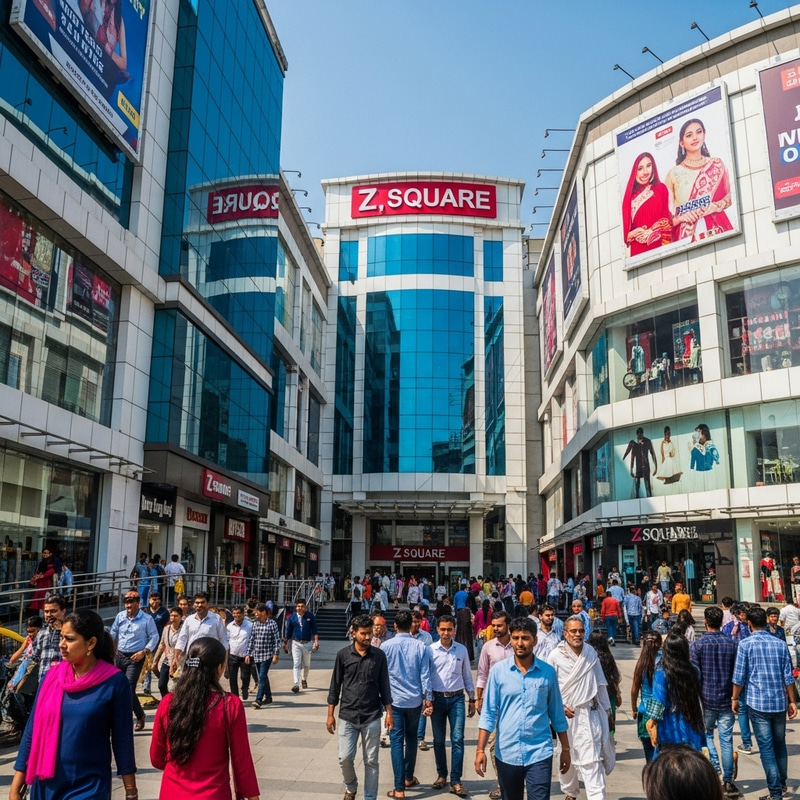Z Square Kanpur | Shopping Complex & Exteriors Z Square Kanpur | Shopping Complex & Exteriors