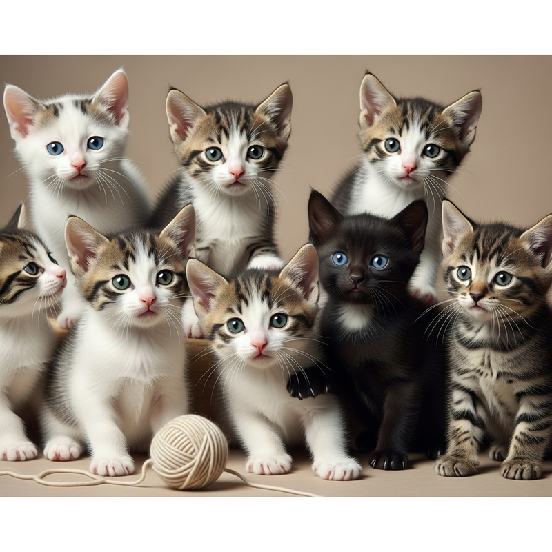 Cute Tiny Kittens: Innocent Playful Felines Cute Tiny Kittens: Innocent Playful Felines