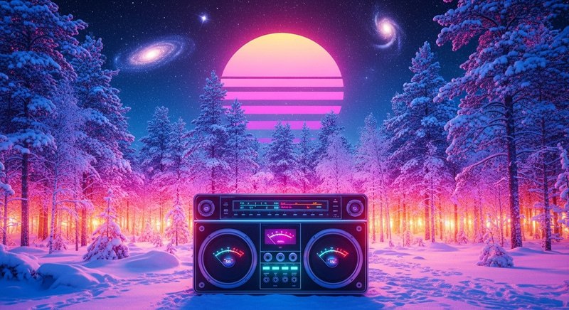 Synthwave in Siberia: Retro 80s Aesthetics & Celestial Vibes Synthwave in Siberia: Retro 80s Aesthetics & Celestial Vibes