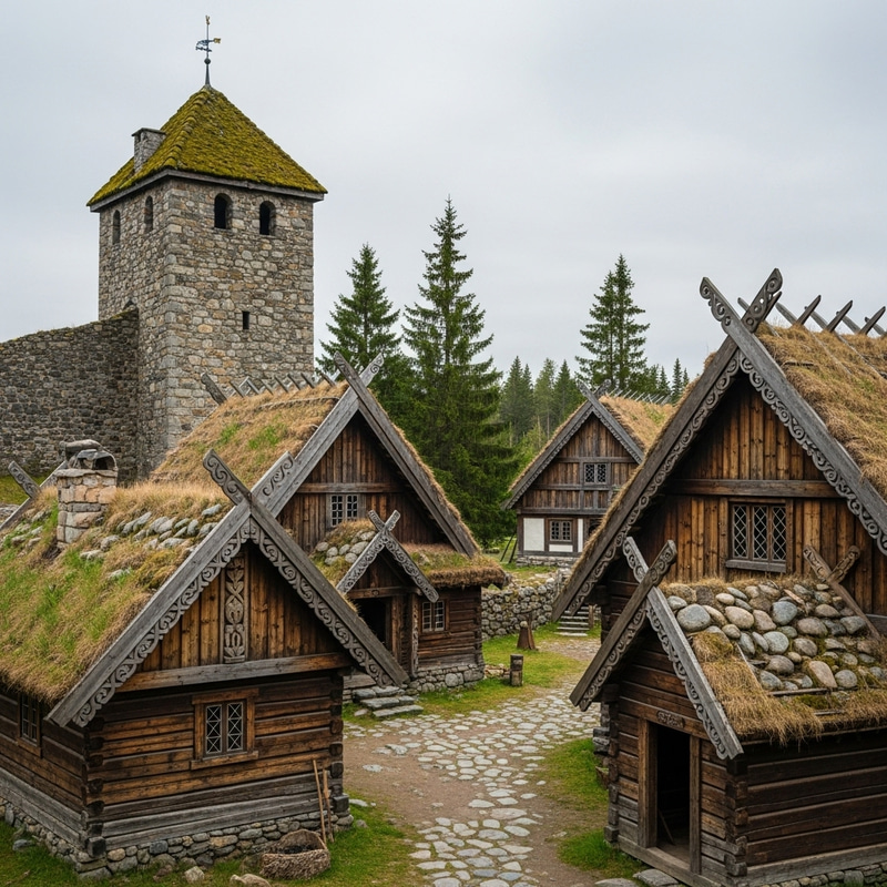 Medieval Scandinavian Architecture Medieval Scandinavian Architecture