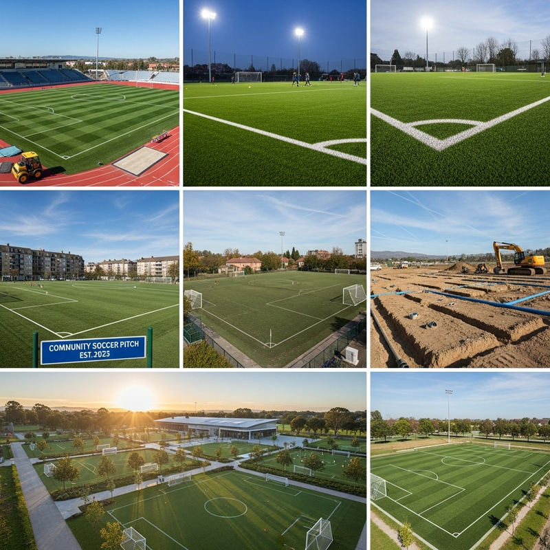 Soccer Field Landscape Design Examples