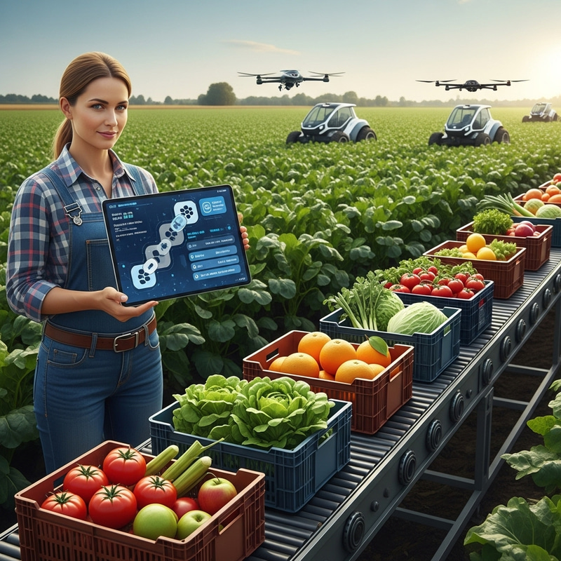 Blockchain for Agriculture Supply Chain | Modern Farming
