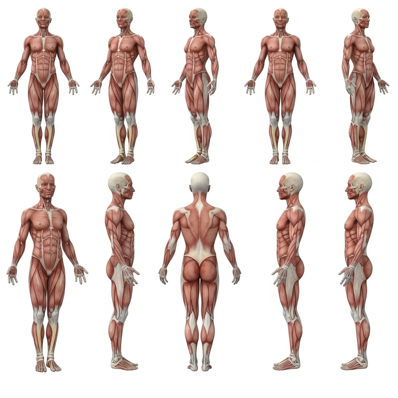 360-Degree View of Human Body in High Quality | Anatomy Precision 360-Degree View of Human Body in High Quality | Anatomy Precision