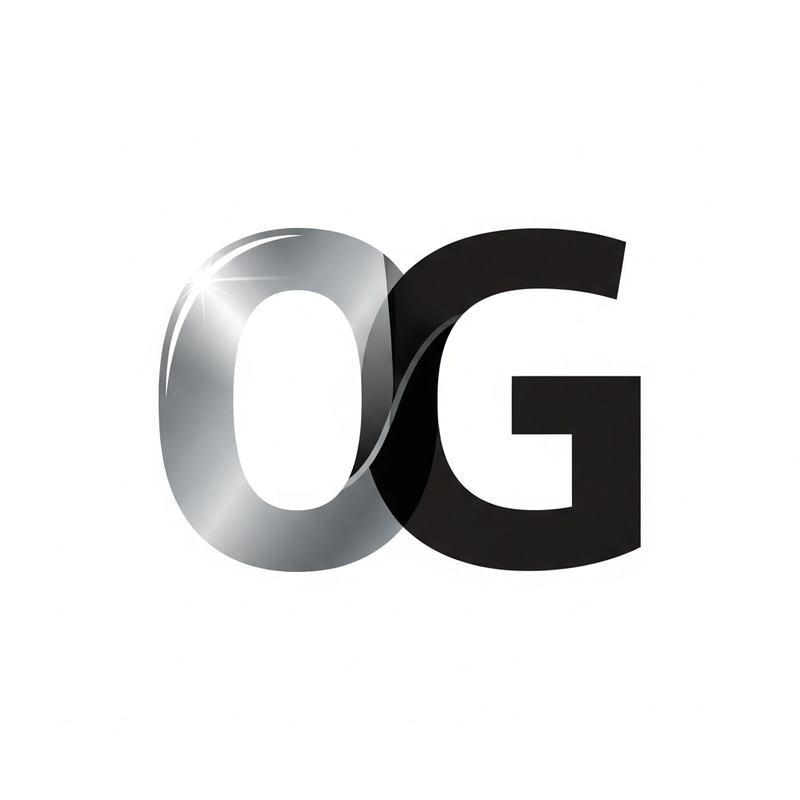 Unique O G Logo Design