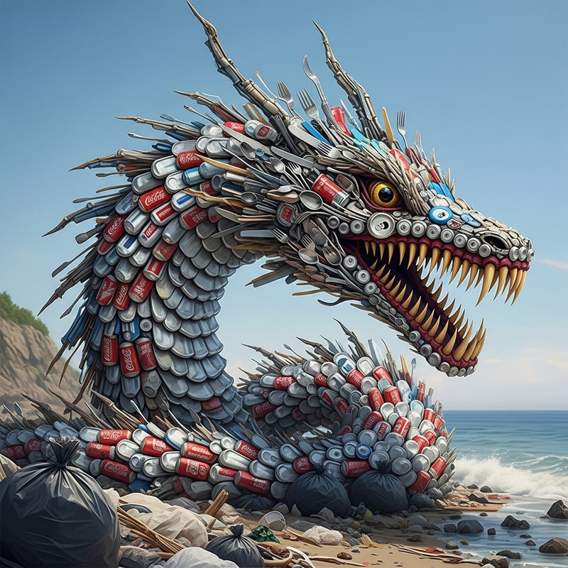 Male Trash Bakunawa: Mythical Sea Serpent Artwork Male Trash Bakunawa: Mythical Sea Serpent Artwork