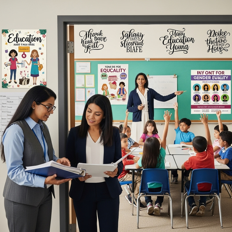 Empowering Women Through Education: Diverse Scene of Inspiration Empowering Women Through Education: Diverse Scene of Inspiration