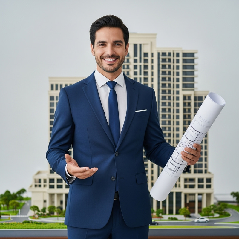 Experienced Real Estate Expert | Professional in Expensive Suit Experienced Real Estate Expert | Professional in Expensive Suit