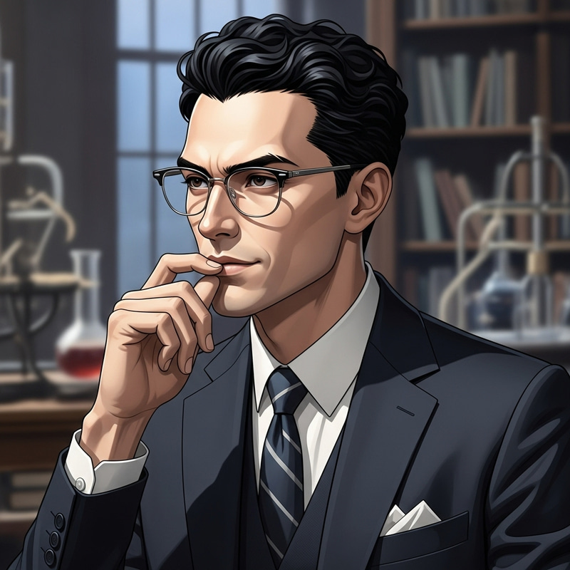 Genius Man in His 40s: Youthful Transformation & Brilliance