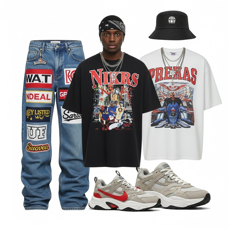 Aesthetic Vintage 2000s Men's Outfit Ideas