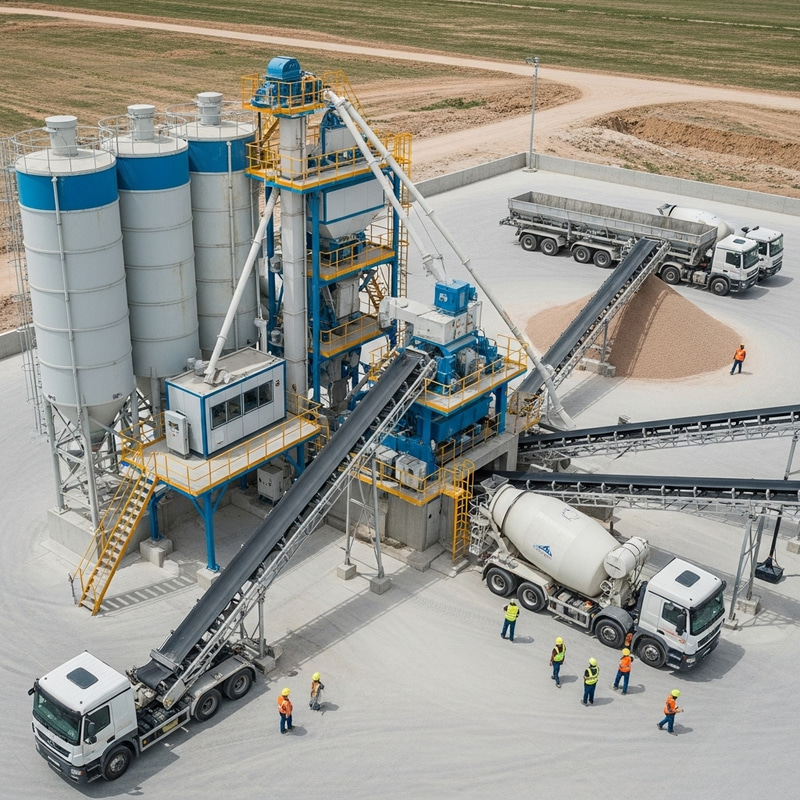 Concrete Batching Plant: Design & Operation Process Concrete Batching Plant: Design & Operation Process