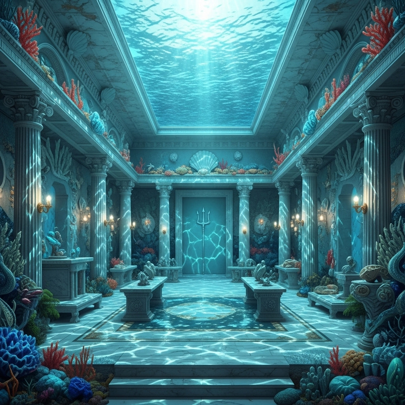 Poseidon's Underwater Palace Design