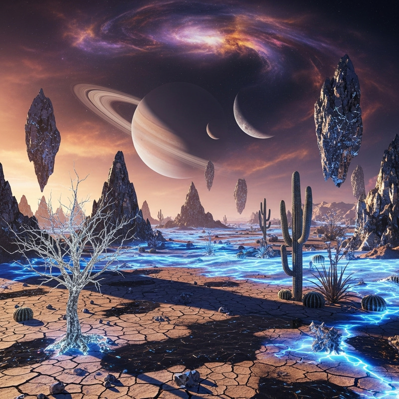 Desert Landscape Experiment | Desert Scene Tryout Desert Landscape Experiment | Desert Scene Tryout