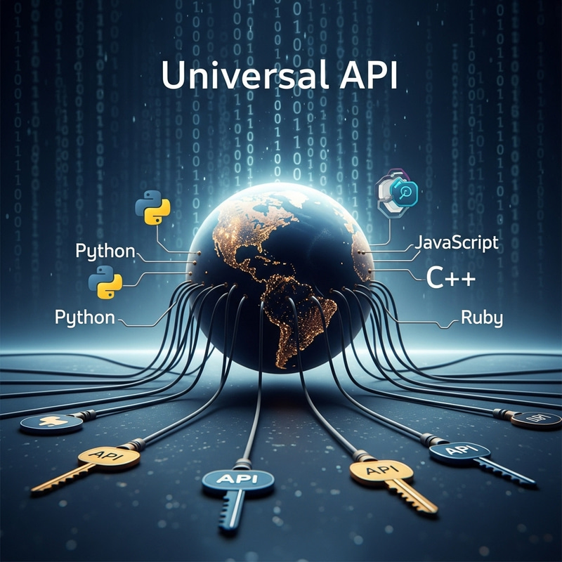 Universal API: Seamlessly Connect Python, JavaScript, C++, Ruby