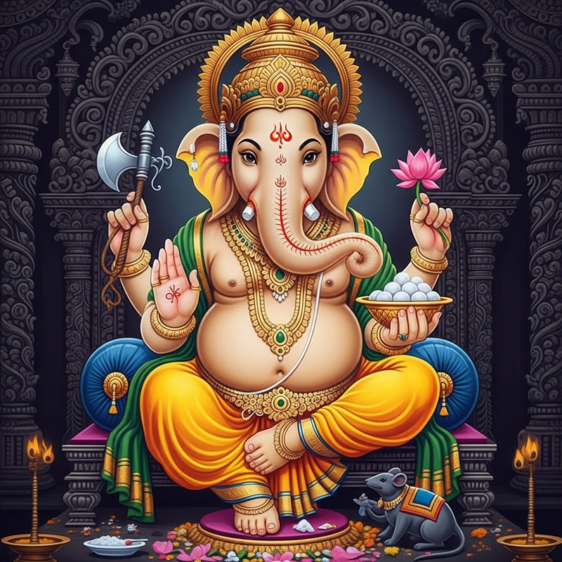 Lord Ganesh: Symbol of Wisdom and Remover of Obstacles