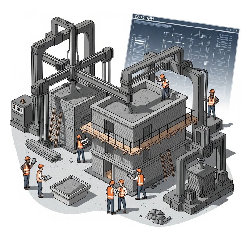 CAD 2 Build: Additive Manufacturing in Construction CAD 2 Build: Additive Manufacturing in Construction