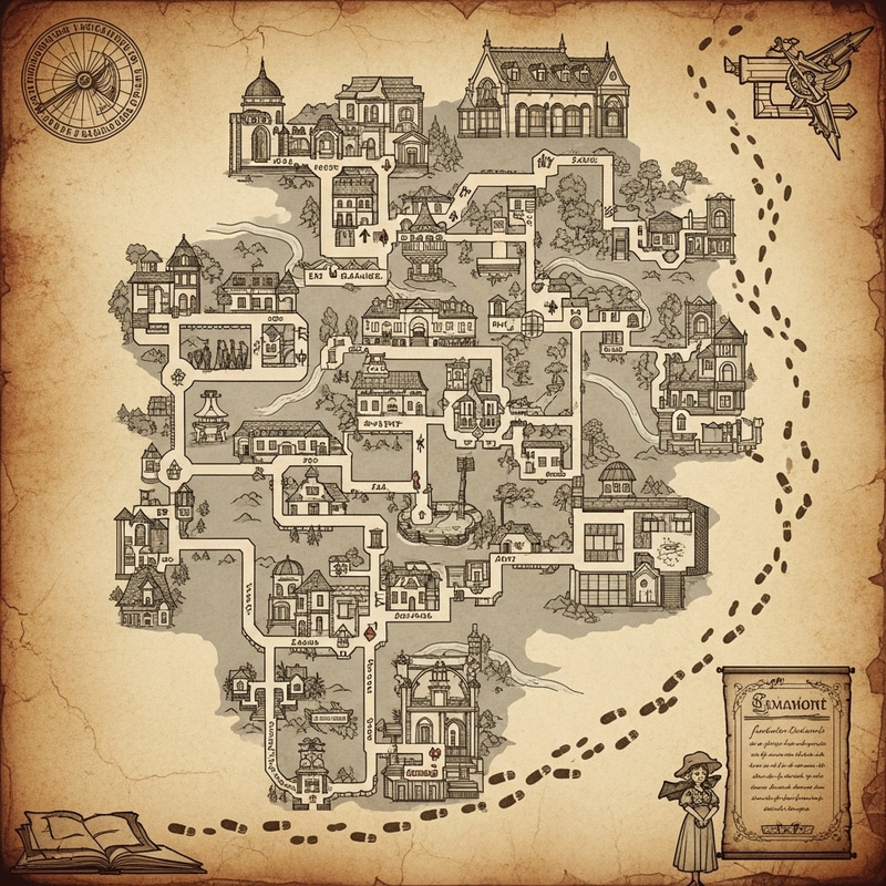 Marauder's Map Wallpaper: Create Magic in Your Space Marauder's Map Wallpaper: Create Magic in Your Space