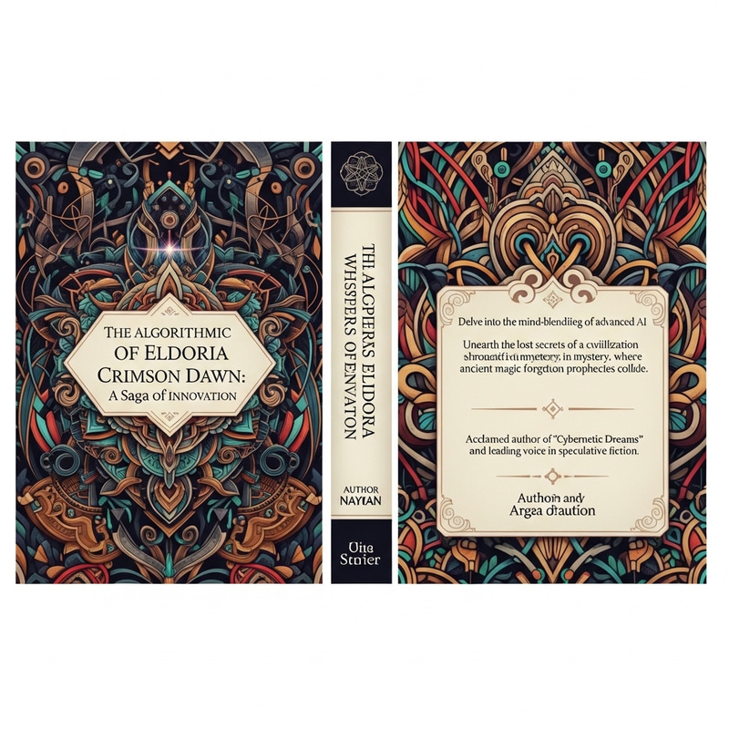 Captivating B5 Book Cover Design: Front, Back, Spine Captivating B5 Book Cover Design: Front, Back, Spine