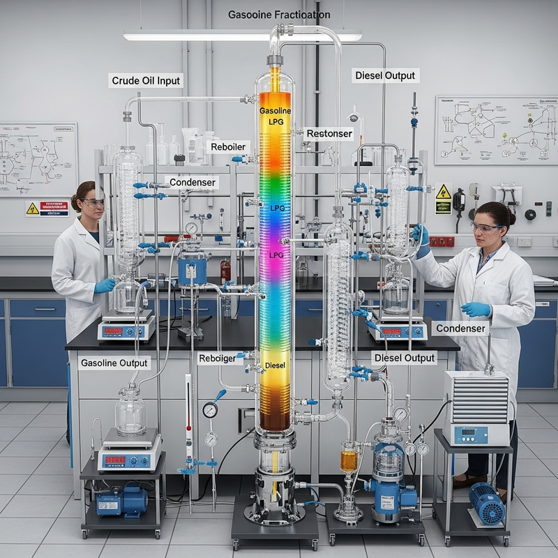 Gasoline Fractionation Purification Process Visualized - Detailed Overview Gasoline Fractionation Purification Process Visualized - Detailed Overview