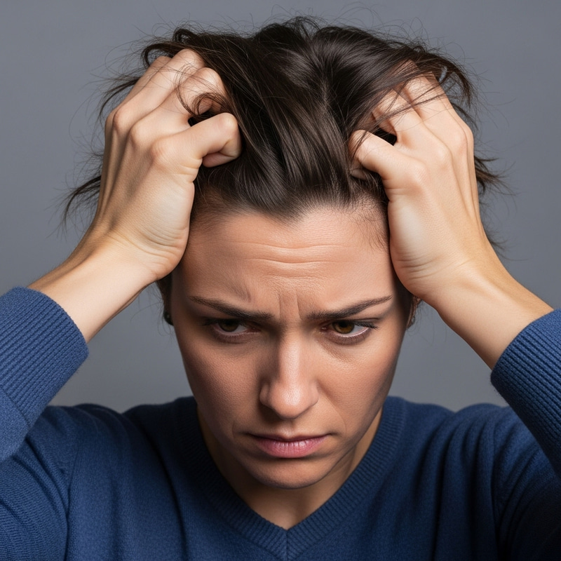 Man in Distress: Deep in Thought