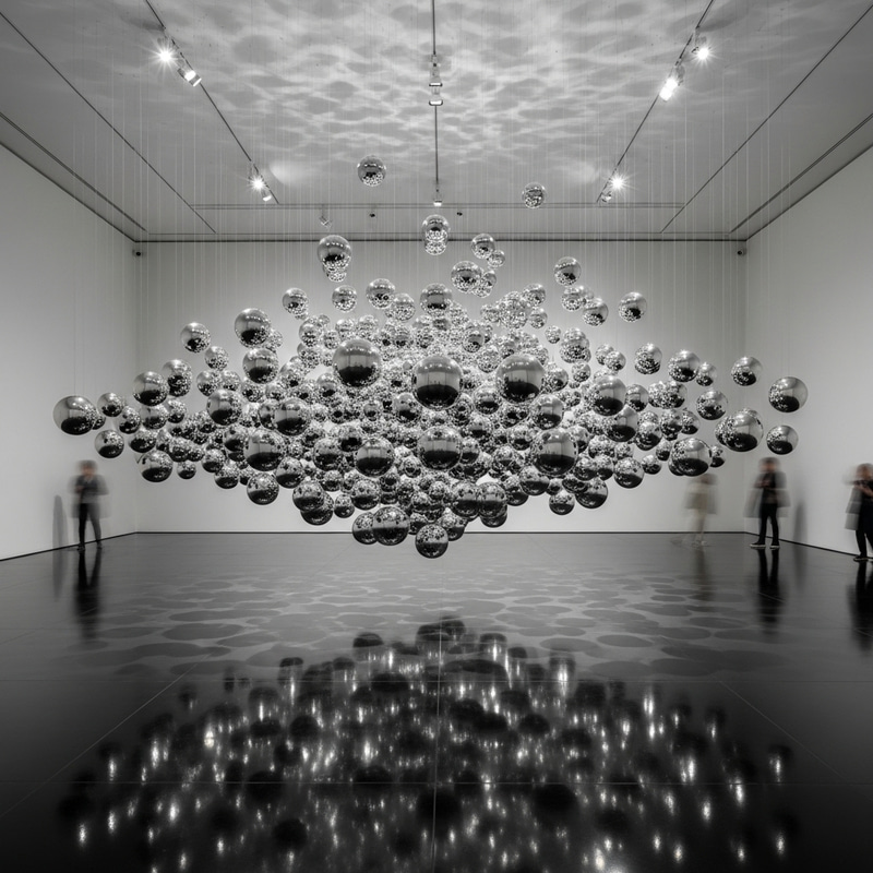Modern Art Installation | Innovative Display Modern Art Installation | Innovative Display