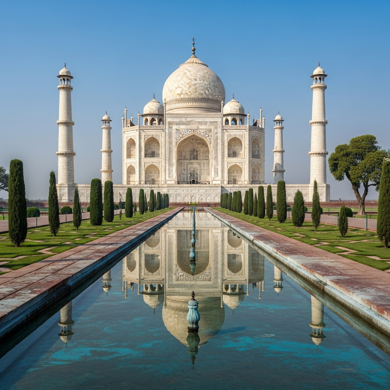Taj Mahal: Iconic Indian Mausoleum Taj Mahal: Iconic Indian Mausoleum