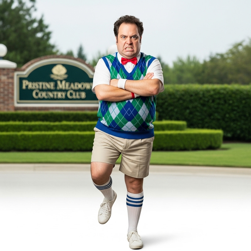 Francis Buxton Pee-wee Big Adventure Angry Costume Francis Buxton Pee-wee Big Adventure Angry Costume