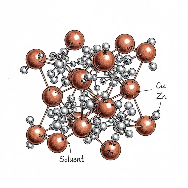 Copper-Zinc Alloy Structure & Formation