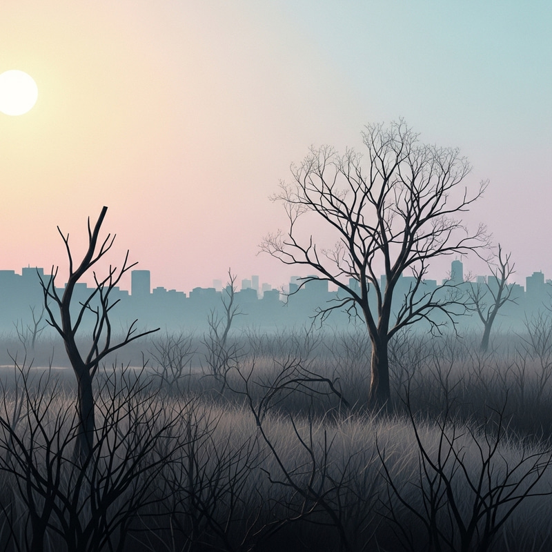 Visual Representation of Climate Change: Drought Impact on City Visual Representation of Climate Change: Drought Impact on City