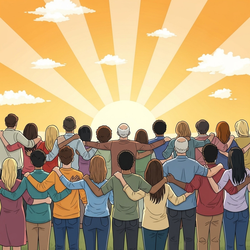 Beauty of Humanity: Heartwarming Unity in Diversity Beauty of Humanity: Heartwarming Unity in Diversity