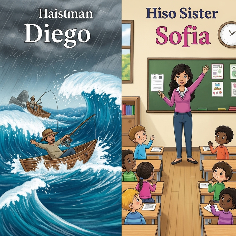 Veil of Hope: Tale of Diego and Sofia's Resilience Veil of Hope: Tale of Diego and Sofia's Resilience