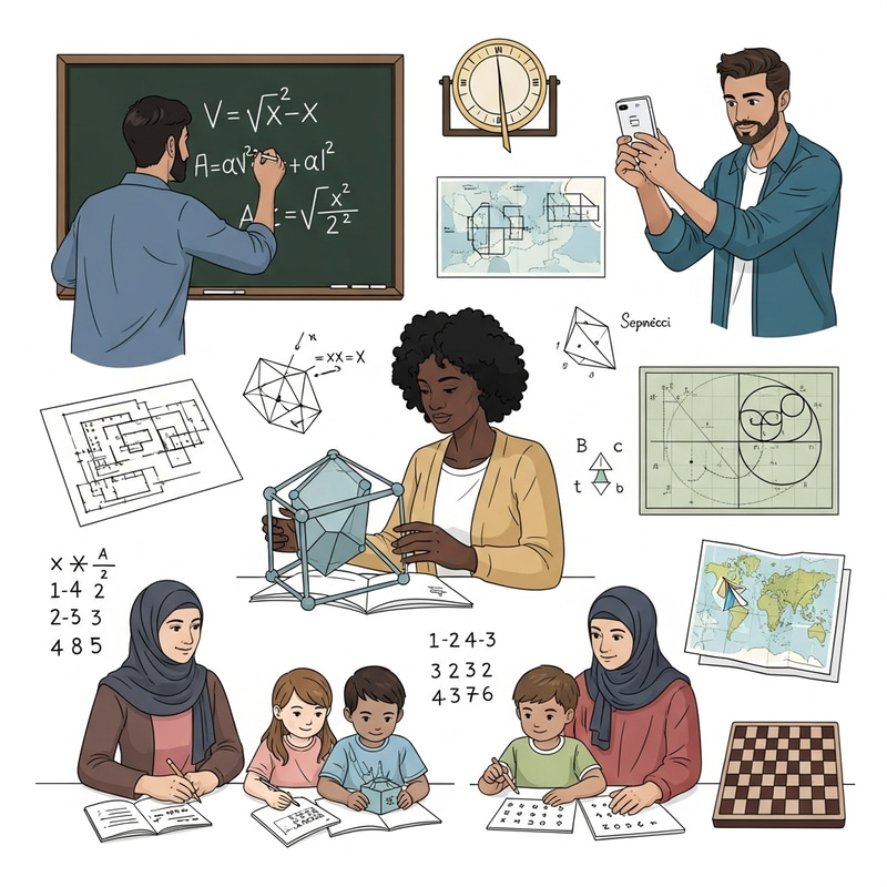 Diverse People Embracing Math’s Significance in Everyday Life Diverse People Embracing Math’s Significance in Everyday Life