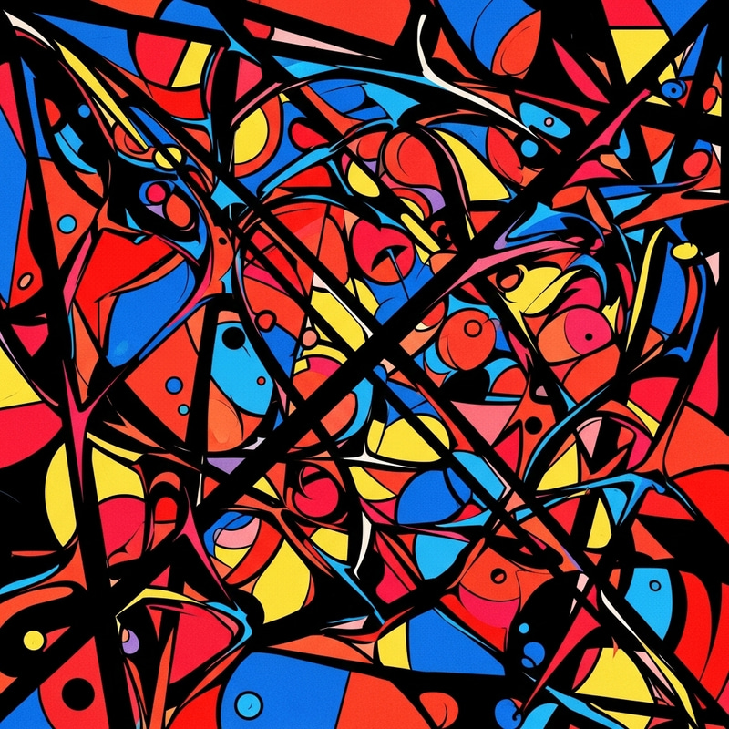 Abstract Design with Dramatic Elements Abstract Design with Dramatic Elements