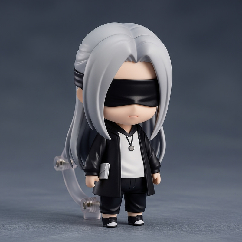 Chibi Gojo Satoru in Modern Attire Chibi Gojo Satoru in Modern Attire
