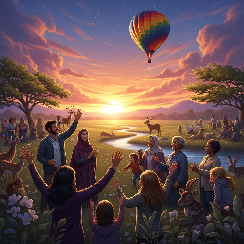 A Joyous and Harmonious Happy Ending World Celebration A Joyous and Harmonious Happy Ending World Celebration