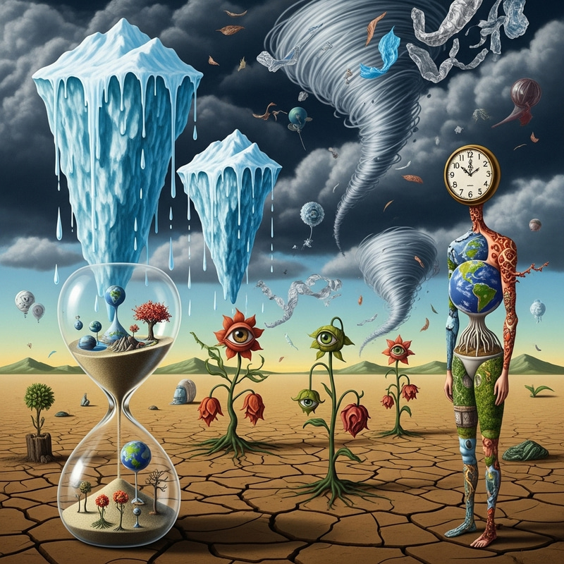 Surrealism and Climate Change: Artistic View on Nature's Transformation