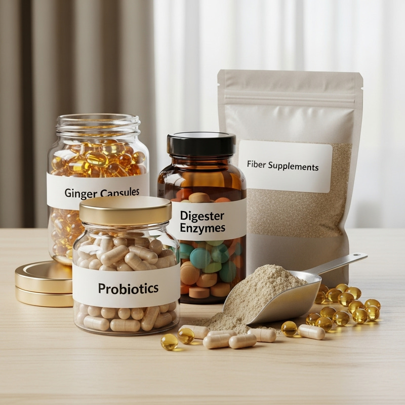 Best Digestive Health Supplements: Probiotics, Enzymes, Fiber & Ginger