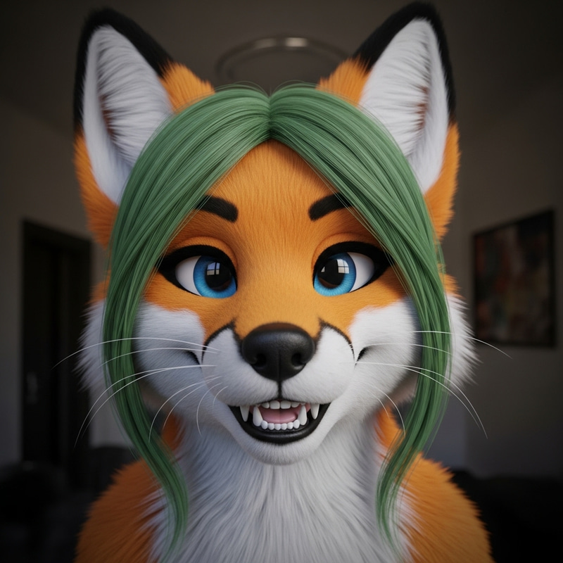Hyper-Realistic Female Furry Fox Portrait: Intricate & Ultra-High-Definition Masterpiece Hyper-Realistic Female Furry Fox Portrait: Intricate & Ultra-High-Definition Masterpiece