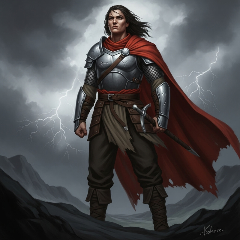 Strong Stoic Figure | Power in Presence and Posture Strong Stoic Figure | Power in Presence and Posture