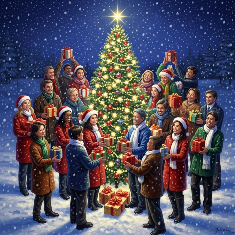 World Peace and Christmas Harmony: Celebrating Unity Around the Tree