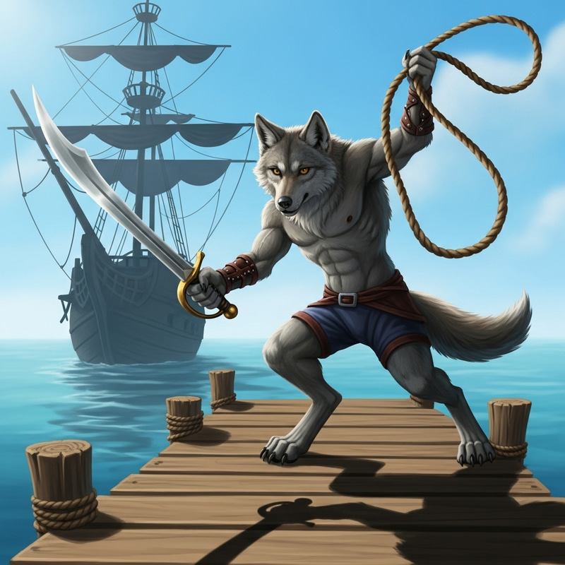One-Eyed Wolf: Pirate Adventure on the High Seas
